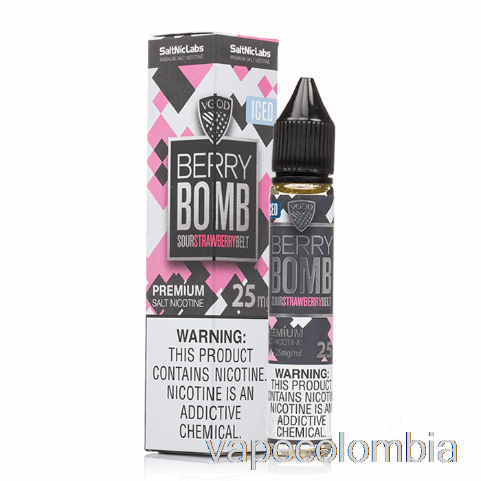 Bomba De Bayas Helada Desechable Vape - Sales Vgod - 30ml 50mg